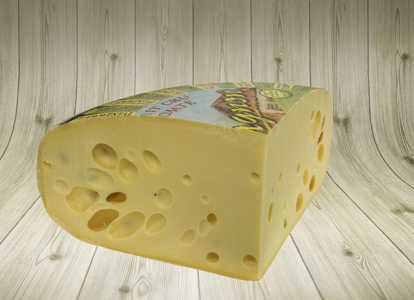 Emmental au lait cru Ermitage
