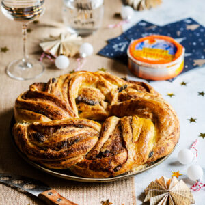 Braided Brioche with Munster cheese