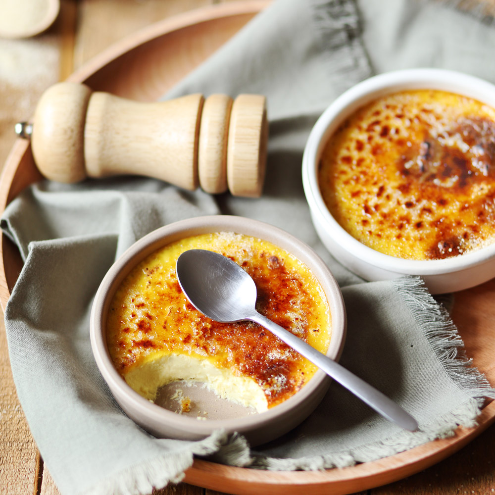 Crèmes brûlées au Munster