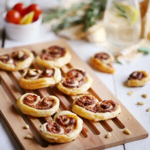 Palmiers with Lingot Fleuri pesto – by Chef Nini