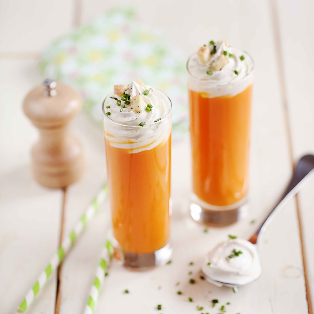 Pumpkin and Ermitage Morbier velouté