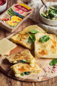 Gözlemes aux restes de raclette