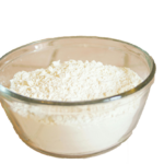 Bol rempli de farine de riz